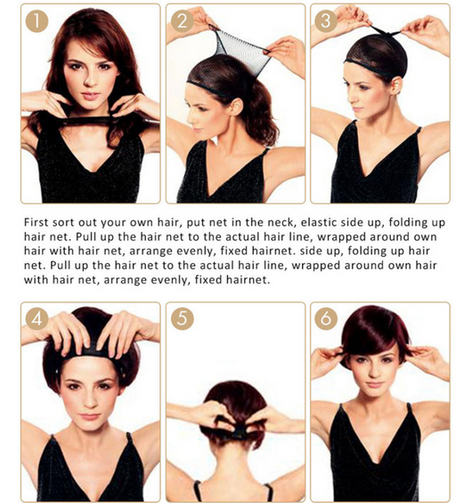 Peluca de Cabello Rizado Corto Negro - Fibra Sintética Premium - Image 12