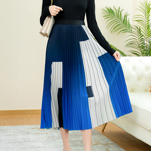 Falda Midi Cintura Alta Ajustada - Image 12