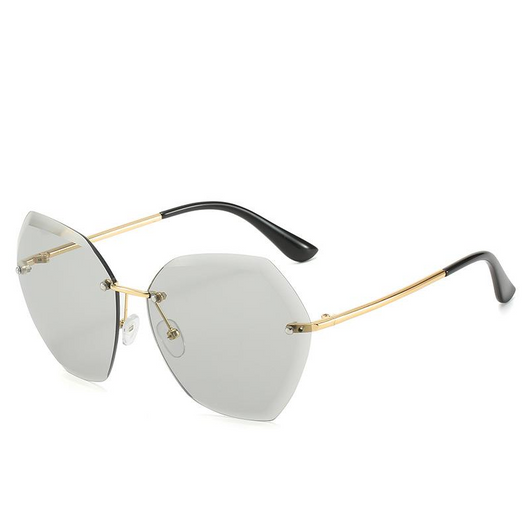 Gafas de Sol Rimless Tendencia Europa América - Diseño Moderno para Mujer - Image 56