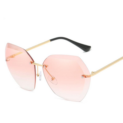 Gafas de Sol Rimless Tendencia Europa América - Diseño Moderno para Mujer - Image 60