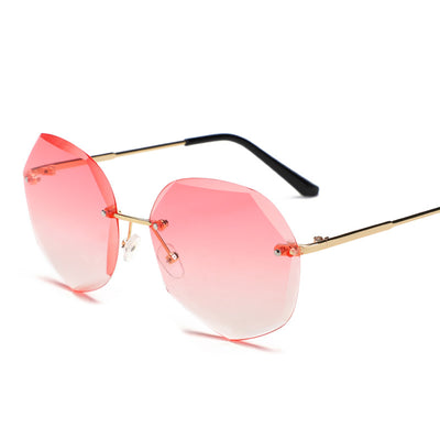Gafas de Sol Rimless Tendencia Europa América - Diseño Moderno para Mujer - Image 12