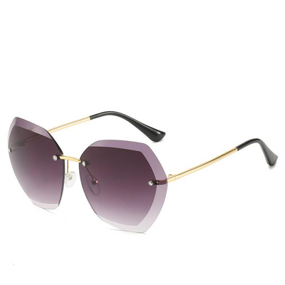 Gafas de Sol Rimless Tendencia Europa América - Diseño Moderno para Mujer - Image 25