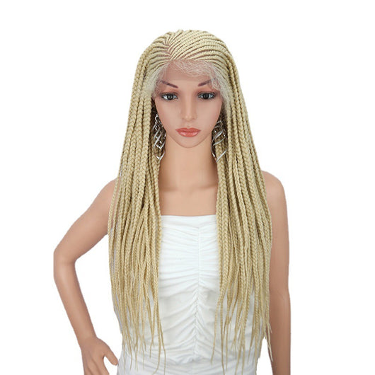 Peluca Rizada Frontal de Encaje Cabello Africano para Mujer - Image 8