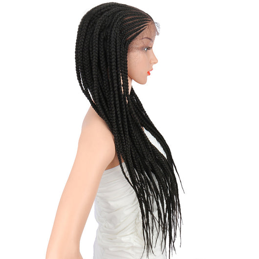 Peluca Rizada Frontal de Encaje Cabello Africano para Mujer - Image 5