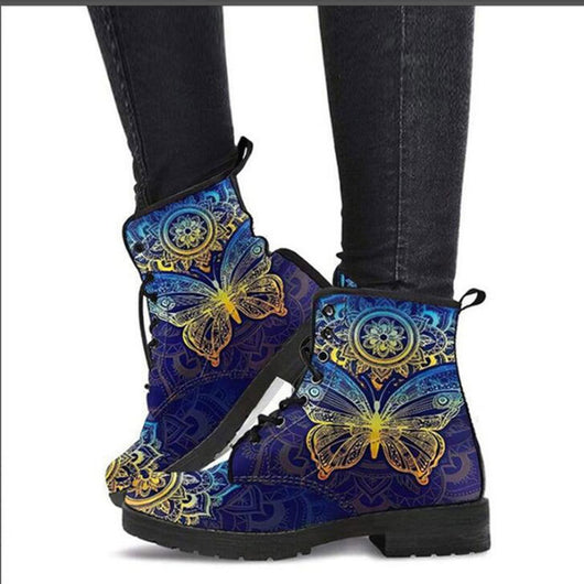 Botas Martin Skull de Caña Alta
