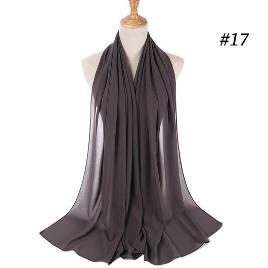 Pañuelo Chifón Perla Efecto Burbuja para Cabeza - Tocado Elegante para Mujer - Image 26