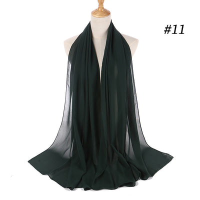 Pañuelo Chifón Perla Efecto Burbuja para Cabeza - Tocado Elegante para Mujer - Image 11