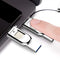 Unidad de Almacenamiento Dual USB con Encriptación Biométrica por Huella Dactilar