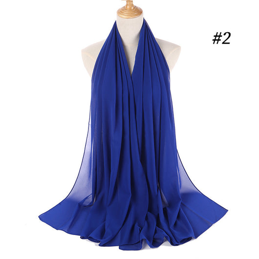 Pañuelo Chifón Perla Efecto Burbuja para Cabeza - Tocado Elegante para Mujer - Image 2