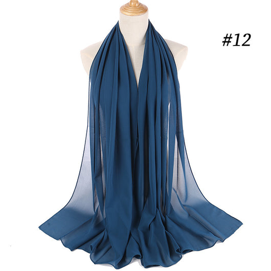 Pañuelo Chifón Perla Efecto Burbuja para Cabeza - Tocado Elegante para Mujer - Image 12