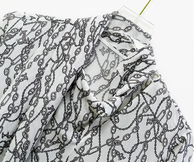 Blusa de Seda Gruesa Manga Larga Diseño Moderno para Primavera Verano - Image 12