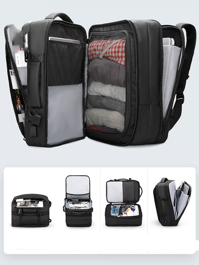 Mochila Ejecutiva Impermeable con Compartimiento para Laptop 17 Pulgadas - Image 6