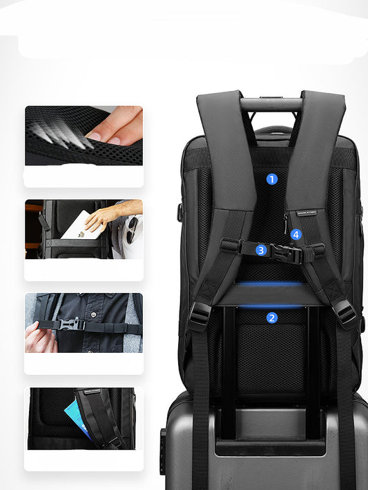 Mochila Ejecutiva Impermeable con Compartimiento para Laptop 17 Pulgadas - Image 2