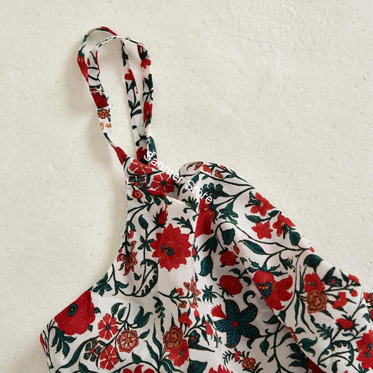 Vestido Camisero de Seda con Estampado Floral y Cuello Envolvente - Image 11