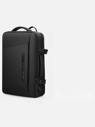 Mochila Ejecutiva Impermeable con Compartimiento para Laptop 17 Pulgadas