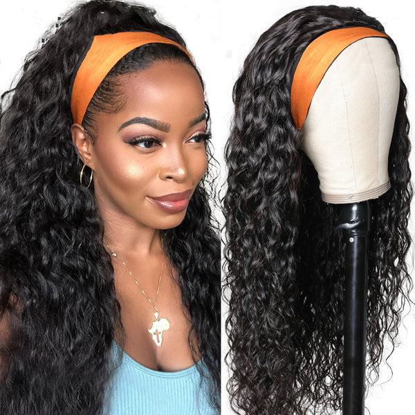 Pañuelo Turbante Voluminoso con Peluca Integrada para Cabello Afro