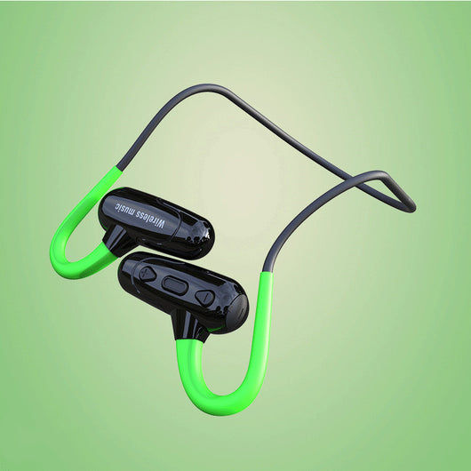 Auriculares Deportivos Bluetooth Semicirculares con Gancho de Silicona Resistentes al Agua - Image 9