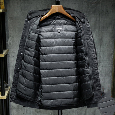 Abrigo de Invierno con Capucha Acolchada y Forro de Terciopelo - Image 10