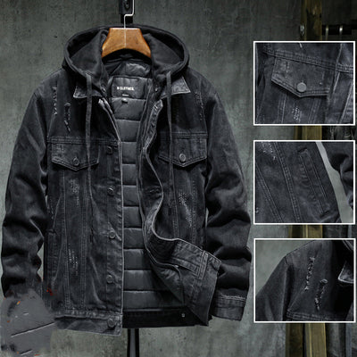 Abrigo de Invierno con Capucha Acolchada y Forro de Terciopelo - Image 12