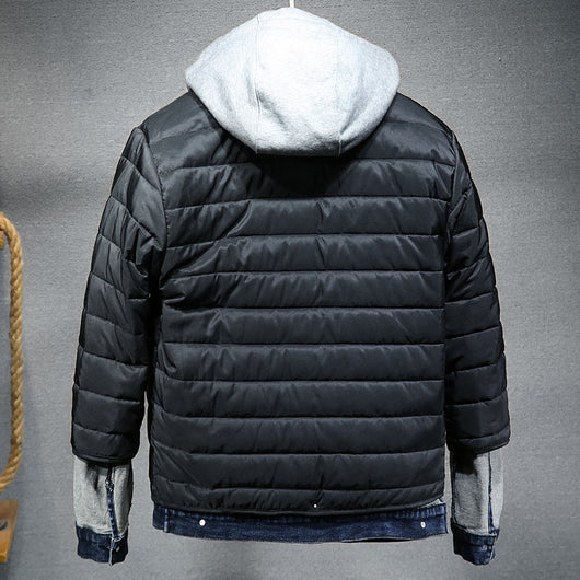 Abrigo de Invierno con Capucha Acolchada y Forro de Terciopelo - Image 2