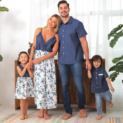 Conjunto Familiar de Mezclilla a Juego: Ropa para Padres e Hijos - Image 5