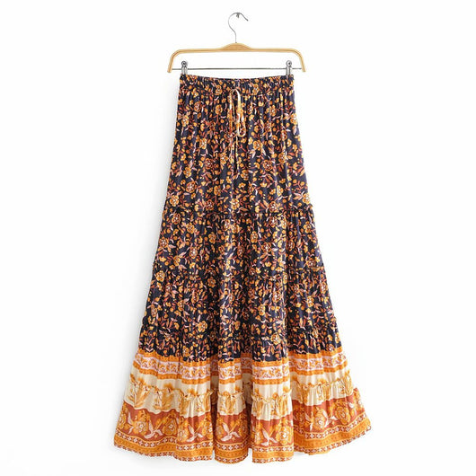 Blusa Elegante Hombros Descubiertos con Falda Midi - Image 2