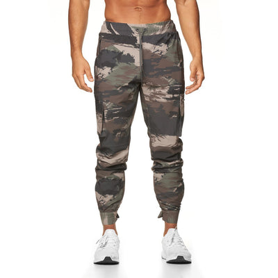 Pantalón Deportivo Camuflado Holgado de Secado Rápido para Fitness - Image 6