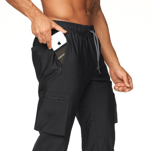 Pantalón Deportivo Camuflado Holgado de Secado Rápido para Fitness - Image 18