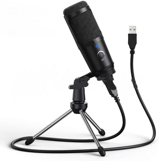 Micrófono de Grabación en Vivo Compatible con Apple + Trípode de Escritorio - Image 2