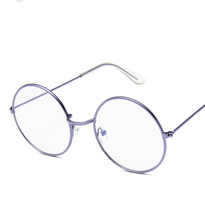 Gafas de Sol Retro Redondas para Mujer con Efecto Espejo Rosa - Image 18