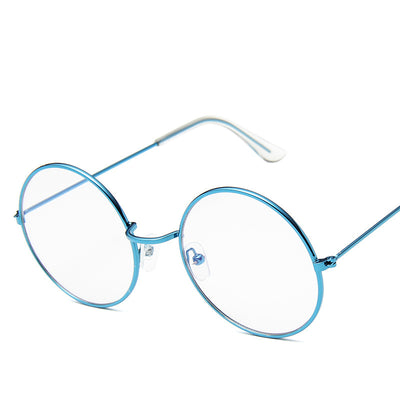 Gafas de Sol Retro Redondas para Mujer con Efecto Espejo Rosa - Image 19