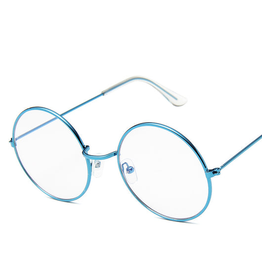Gafas de Sol Retro Redondas para Mujer con Efecto Espejo Rosa - Image 19