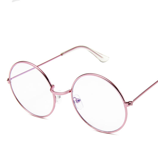 Gafas de Sol Retro Redondas para Mujer con Efecto Espejo Rosa - Image 22