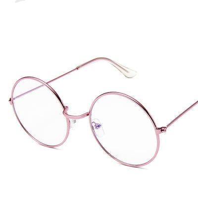 Gafas de Sol Retro Redondas para Mujer con Efecto Espejo Rosa - Image 17