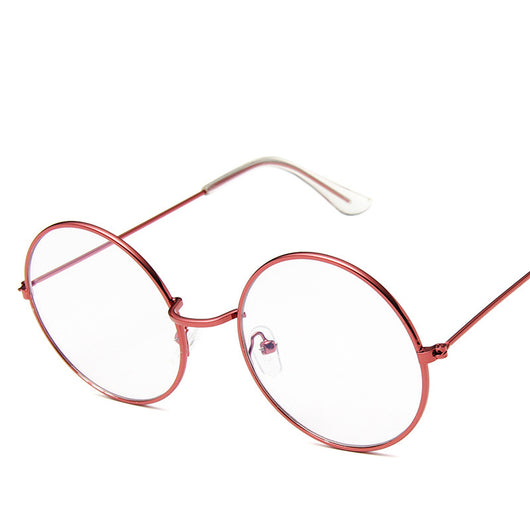 Gafas de Sol Retro Redondas para Mujer con Efecto Espejo Rosa - Image 14