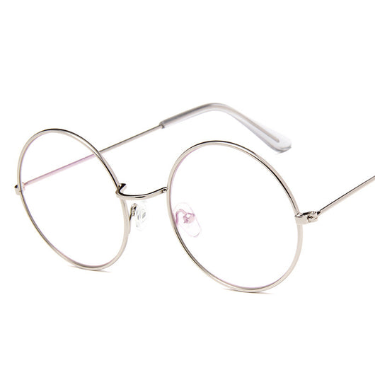 Gafas de Sol Retro Redondas para Mujer con Efecto Espejo Rosa - Image 12