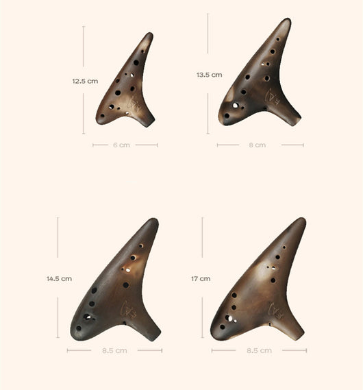 Ocarina Retro de 12 Agujeros para Principiantes - Image 13