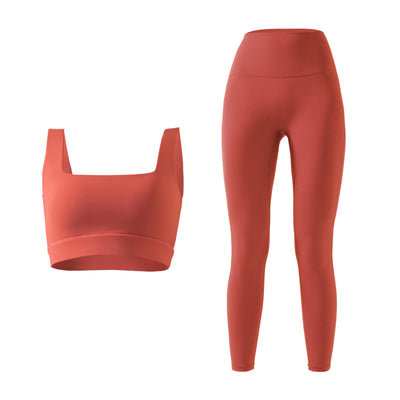 Conjunto Deportivo para Mujer Running Yoga Gym Diseño Melocotón - Image 3