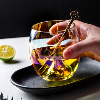 Vaso de Agua Arcoíris de Vidrio Nórdico Colorido para Toda la Familia - Image 14