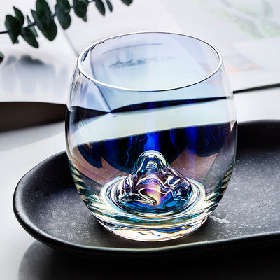 Vaso de Agua Arcoíris de Vidrio Nórdico Colorido para Toda la Familia - Image 2