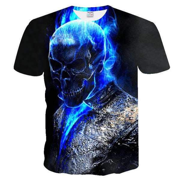 Playera Juvenil sin Cuello con Efecto 3D - Manga Corta Casual - Image 5