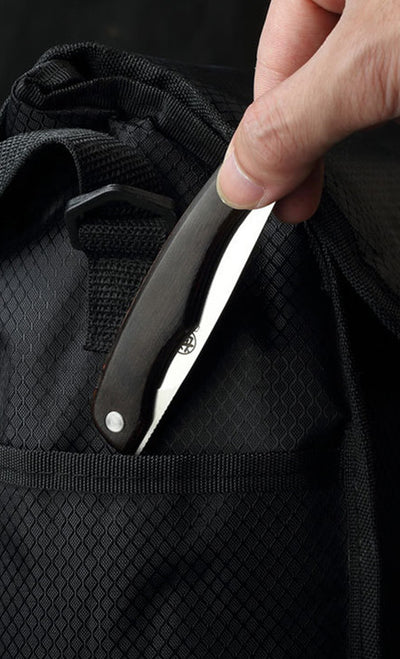 Cuchillo Plegable Japonés Premium para Carnes y Frutas - Portátil de Acero Inoxidable - Image 4