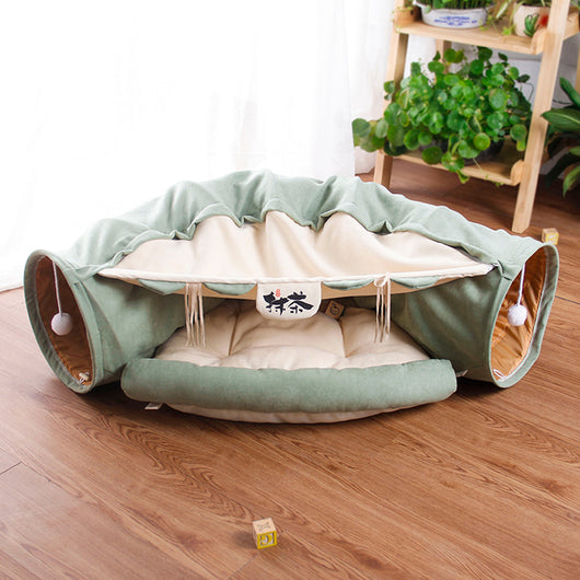 Túnel Interactivo Plegable para Gatos, Hurones y Conejos - Image 3