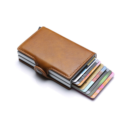 Monedero RFID de Cuero Crazy Horse para Hombre - Portacédulas Minimalista - Image 12