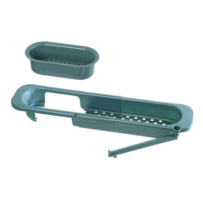 Organizador Telescópico para Fregadero - Estante Ajustable con Soporte para Jabón y Esponja - Image 16
