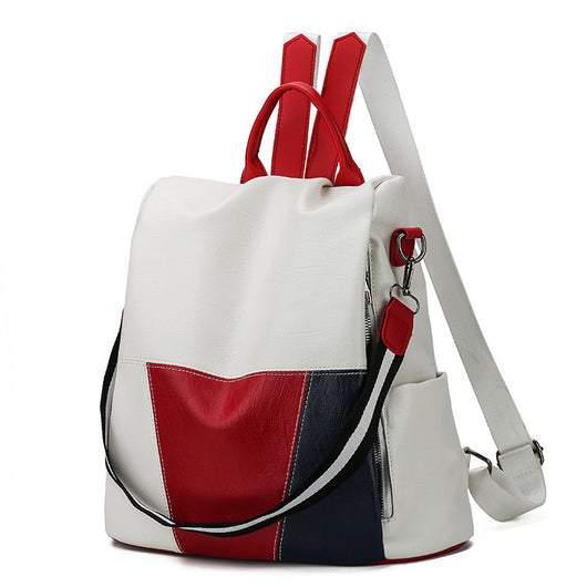 Mochila Compacta de PU para Mujer - Bolso de Viaje Versátil