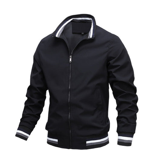 Chaqueta Deportiva Hombre Colores Sólidos - Image 4