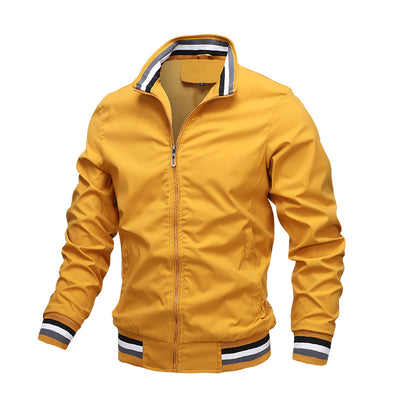 Chaqueta Deportiva Hombre Colores Sólidos - Image 3
