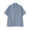 Camisa Suelta de Manga Corta en Color Sólido para Hombre