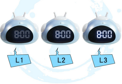Reloj Despertador Infantil con Luz Nocturna y Diseño de Mascota - Image 6